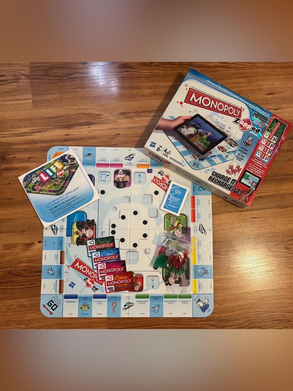 Monopoly Zapped Family Board Game